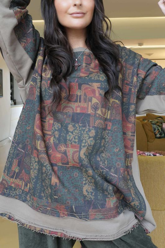 Jackanory Dream Sweatshirt Taupe